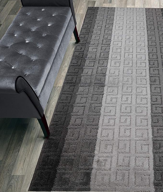 6 Ft Gray Hallway Runner Rug, Non Slip Washable, Kitchen & Entryway | 2'2" x 6 by ORFAHOME