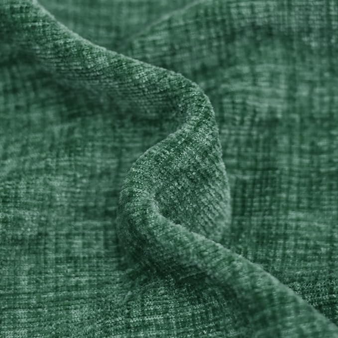 CaliTime Decorative Couch Throw Pillow Covers 22 X 22 Inches Dark Green | Pack - Image 2