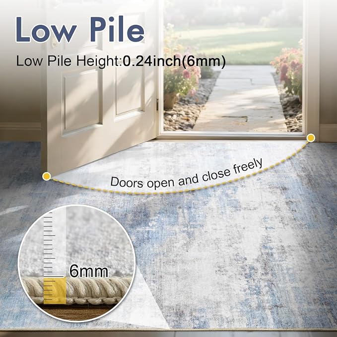 9x12 Ft Extra Large Washable Area Rugs - Image 7