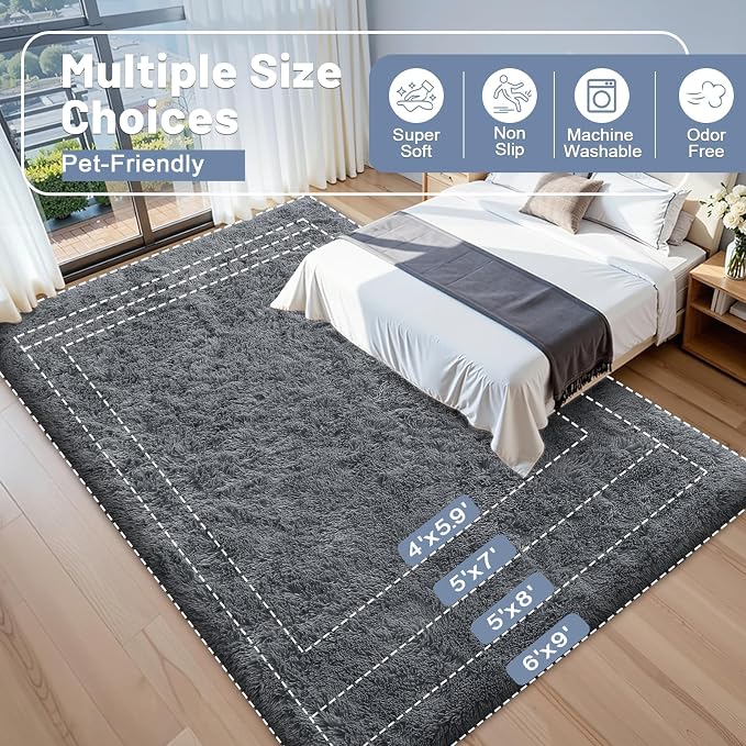 OLANLY 9x11 Machine Washable Large Area Rugs - Image 9
