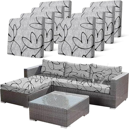 CALBODE 8PCS Waterproof Patio Sofa Covers by CALBODE