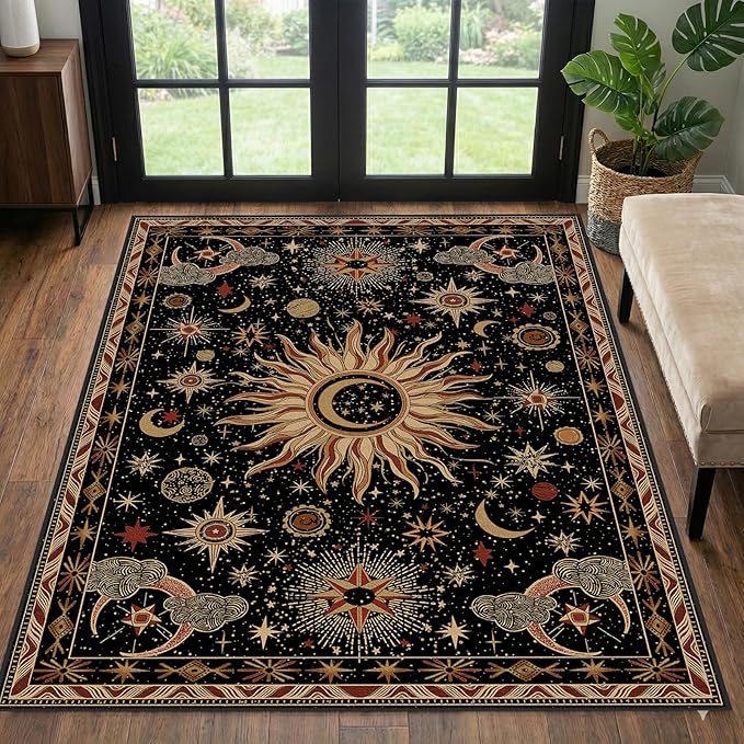 Vacuum-Friendly, 3x5 Washable Area Rug - Image 2