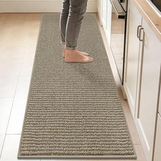 BEQHAUSE Kitchen Runner Rugs 24"x84", Kitchen Mats by BEQHAUSE